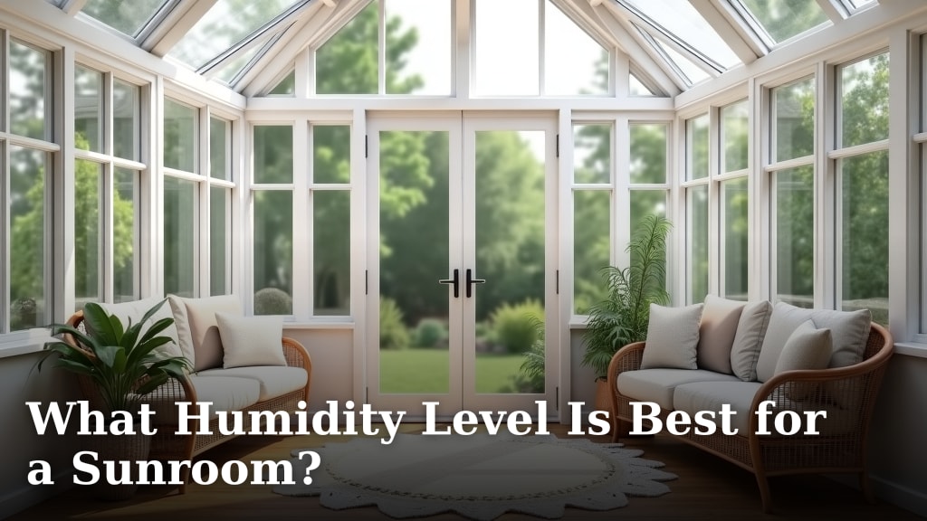 What Humidity Level Is Best for a Sunroom?