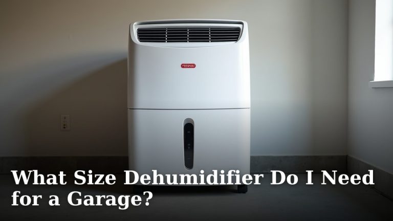 What Size Dehumidifier Do I Need for a Garage?